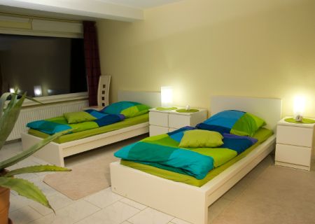 Ferienwohung Gohr Schlafzimmer mit Doppelbett